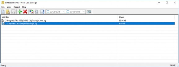 WMS Log Storage Professional Edition screenshot