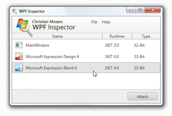WPF Inspector screenshot