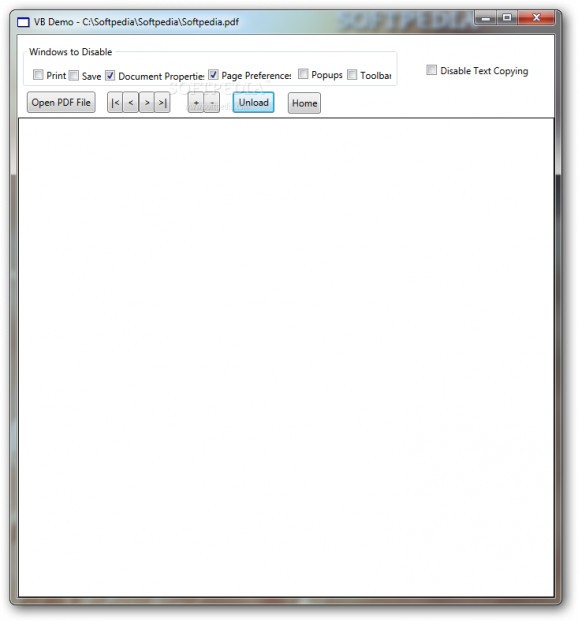 WPF PDF Viewer .NET screenshot