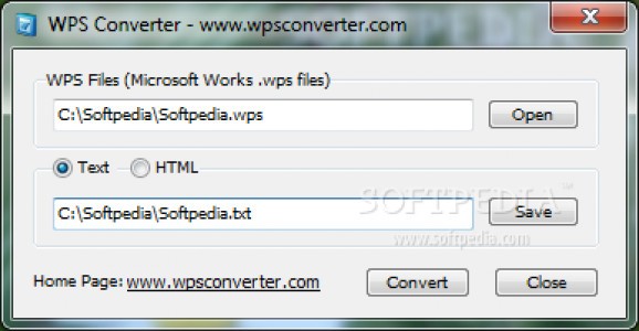 WPS Converter screenshot
