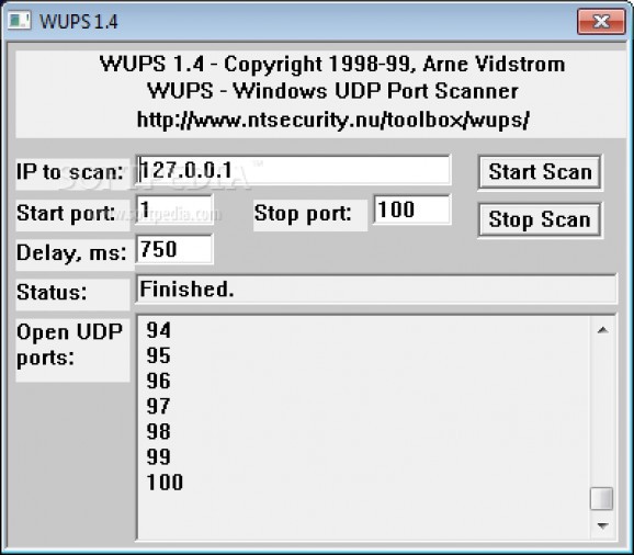 WUPS screenshot