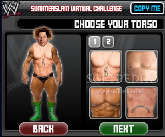 WWE - Create your own WWE Superstar screenshot