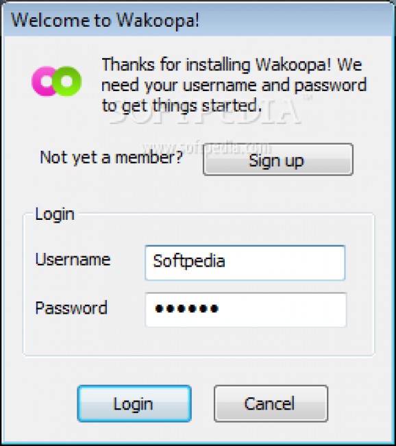 Wakoopa Tracker screenshot