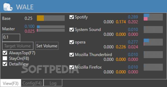 Wale - Windows Audio Loudness Equalizer screenshot