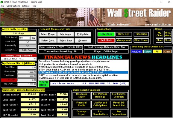 Wall Street Raider screenshot