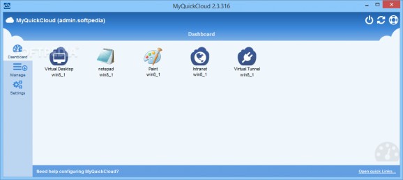MyQuickCloud screenshot