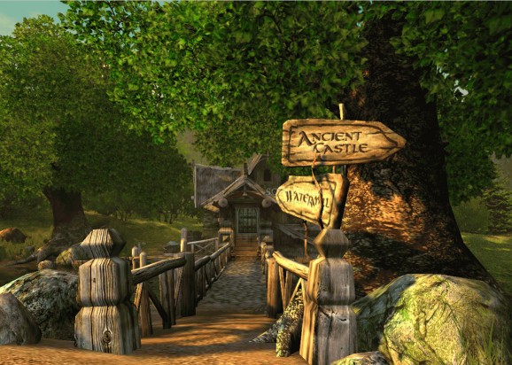 Watermill 3D Screensaver screenshot