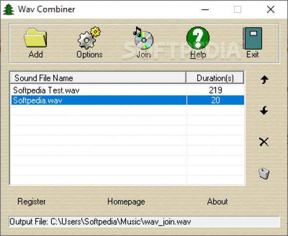 Wav Combiner screenshot