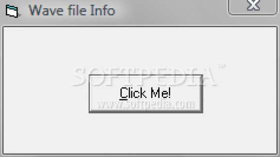 Wav File Info screenshot