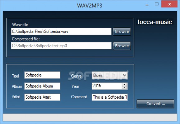 Wav2Mp3 screenshot