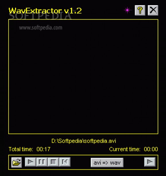 WavExtractor screenshot