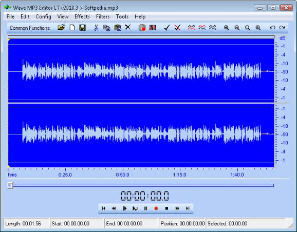 Wave MP3 Editor LT screenshot
