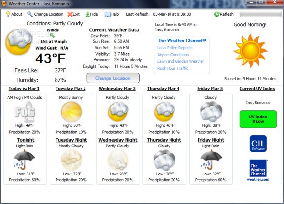 Weather Center screenshot