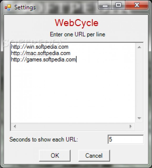 WebCycle screenshot