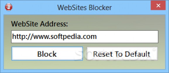 WebSites Blocker screenshot