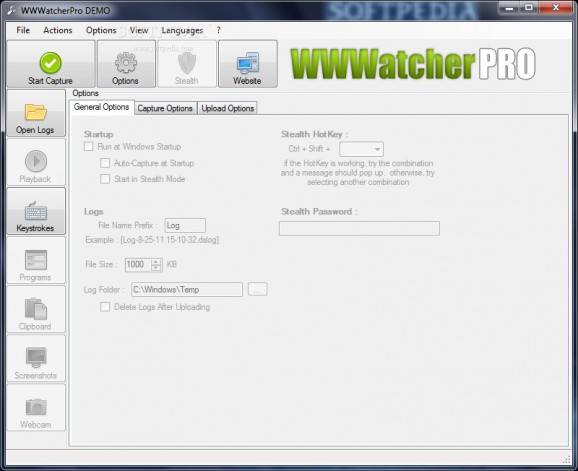 WWWatcherPro screenshot