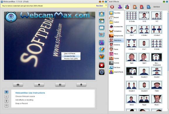 WebcamMax screenshot