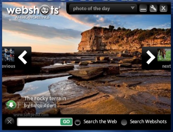 Webshots Daily Features screenshot