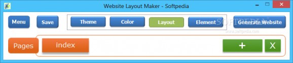Website Layout Maker screenshot