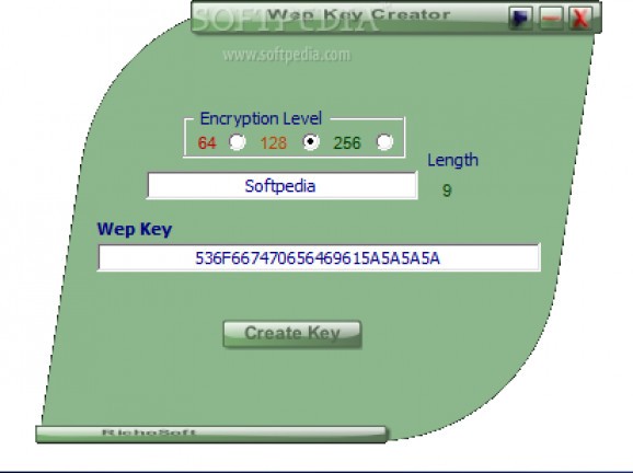 Wep Key Creator screenshot
