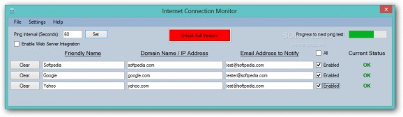 Internet Connection Monitor screenshot