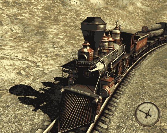 Western Railway 3D Screensaver screenshot