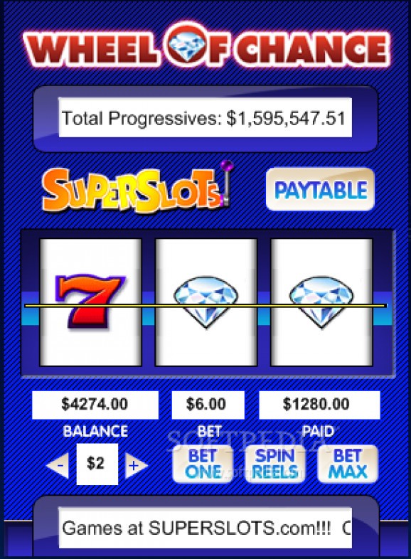 Wheel of Chance Bonus Slot screenshot
