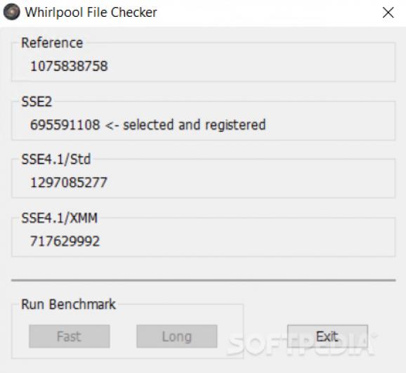 Whirlpool File Checker screenshot