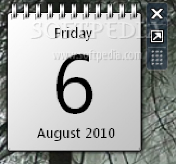 White Calendar screenshot
