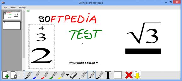 Whiteboard Notepad screenshot
