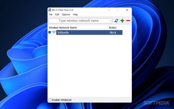 Wi-Fi Filter Tool screenshot