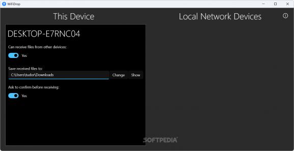 WiFiDrop - Send File screenshot