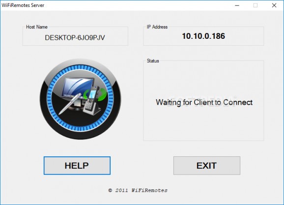 WiFiRemotes Server screenshot