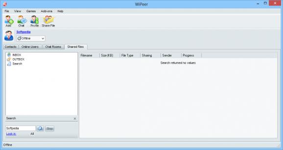 WiPeer screenshot