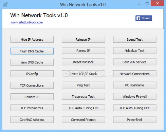 Win Network Tools Portable screenshot
