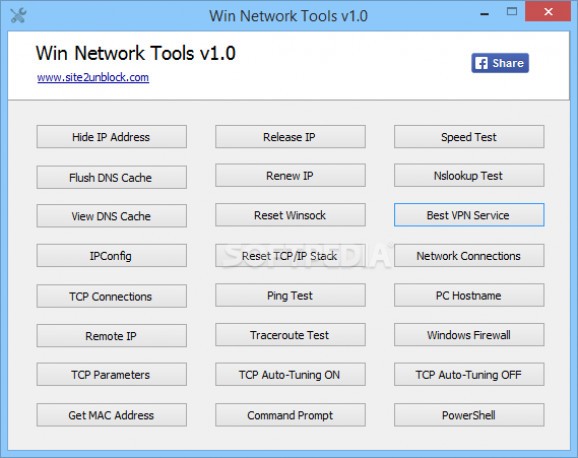 Win Network Tools screenshot