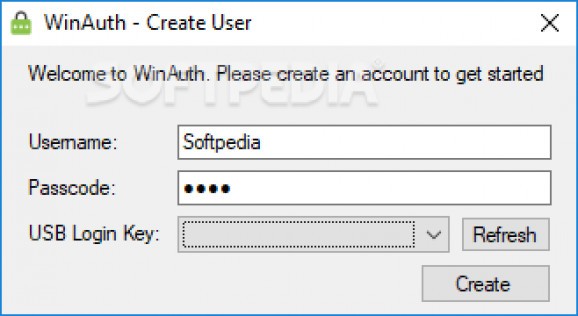 WinAuth 2-way Authentication screenshot