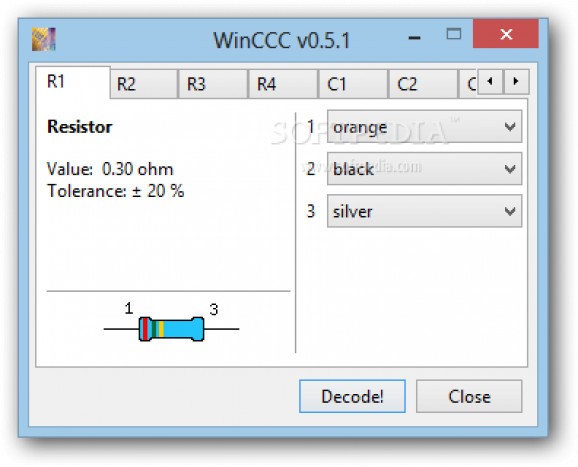 WinCCC Portable screenshot