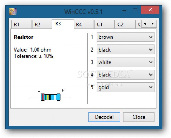 WinCCC screenshot