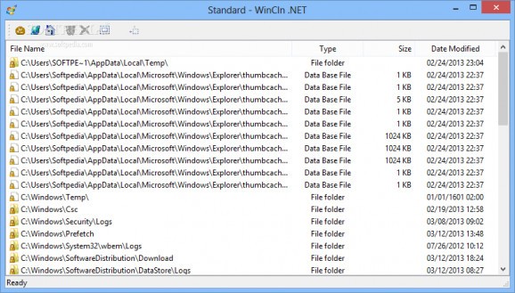 WinCln .NET screenshot