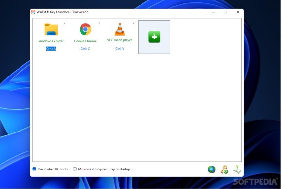 WinExt Key Launcher screenshot