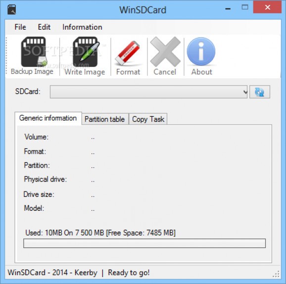 WinSDCard screenshot