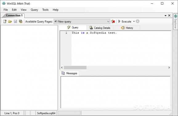 WinSQL screenshot