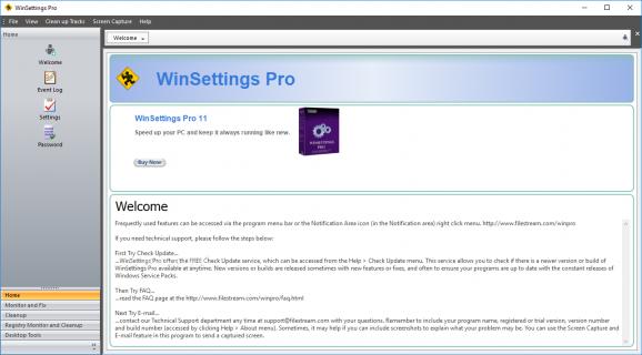 WinSettings Pro screenshot