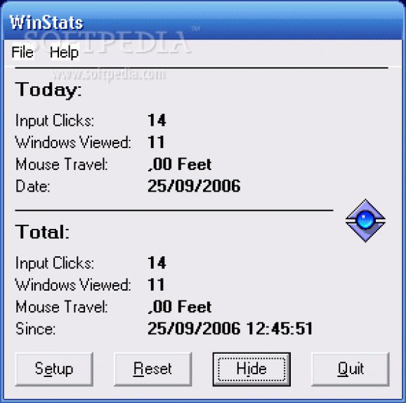 WinStats screenshot