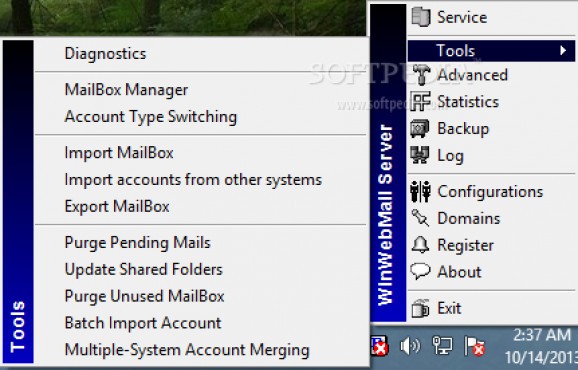 WinWebMail Server screenshot