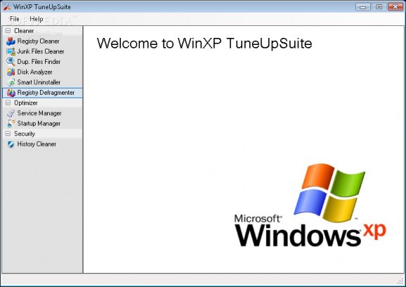 WinXp TuneUpSuite screenshot