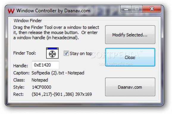 Window Controller screenshot