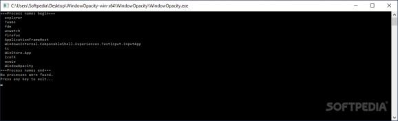 Window Opacity screenshot