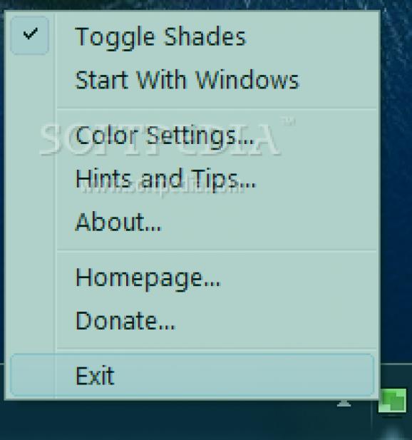 WindowShades screenshot